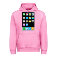 Fuchsia Pink cell phone smartphone mobile app halloween costume Urban Hoodie - tuanDangUi