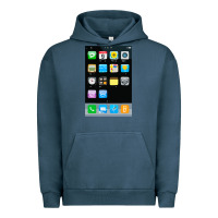 Pigment Midnight Navy cell phone smartphone mobile app halloween costume Urban Hoodie - tuanDangUi