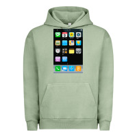 Pigment Oil Green cell phone smartphone mobile app halloween costume Urban Hoodie - tuanDangUi