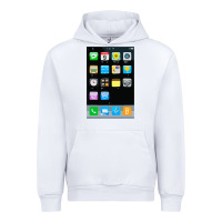 White cell phone smartphone mobile app halloween costume Urban Hoodie - tuanDangUi