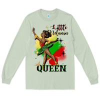 Matcha little melanin queen Long Sleeve Tee - CowGirlArtShop