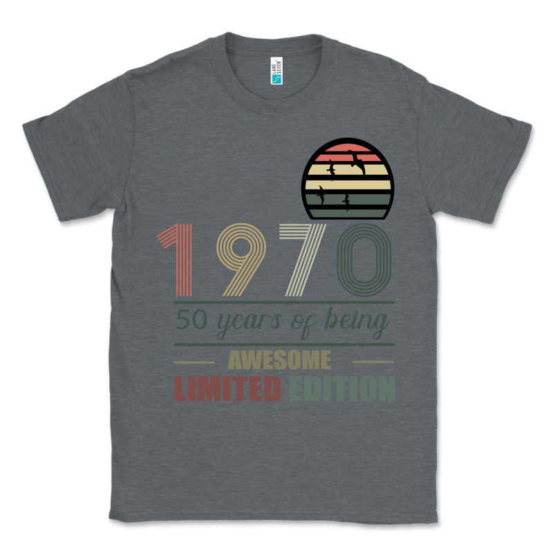 Vintage 1970 Limited Edition 50 Years Of Being Awe Classic Tee by Bettercallsaul | Teevron