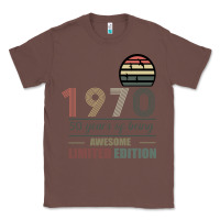 Chestnut Vintage 1970 Limited Edition 50 Years Of Being Awe Classic Tee - Bettercallsaul