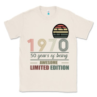 Natural Vintage 1970 Limited Edition 50 Years Of Being Awe Classic Tee - Bettercallsaul