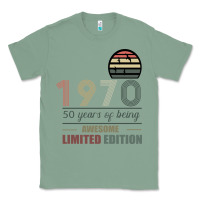 Sage Vintage 1970 Limited Edition 50 Years Of Being Awe Classic Tee - Bettercallsaul