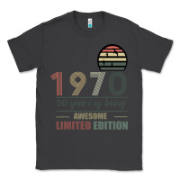 Smoke Vintage 1970 Limited Edition 50 Years Of Being Awe Classic Tee - Bettercallsaul