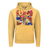 Vintage Mustard its in my dna dominican republic Vintage Hoodie - texasbilliewilder