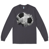 Smoke cowhide soccer patch Long Sleeve Tee - Jasminsmagicworld