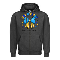 Charcoal Heather Down Right Amazing Zipper Hoodie - CowhideDigitalArt
