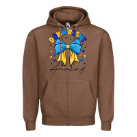 Chestnut Down Right Amazing Zipper Hoodie - CowhideDigitalArt