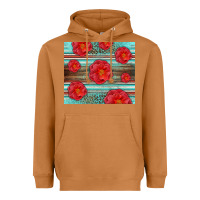 Meerkat Western Roses Heavyweight Hoodie - LillyAllenDesigns