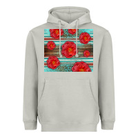 Moon Dust Western Roses Heavyweight Hoodie - LillyAllenDesigns