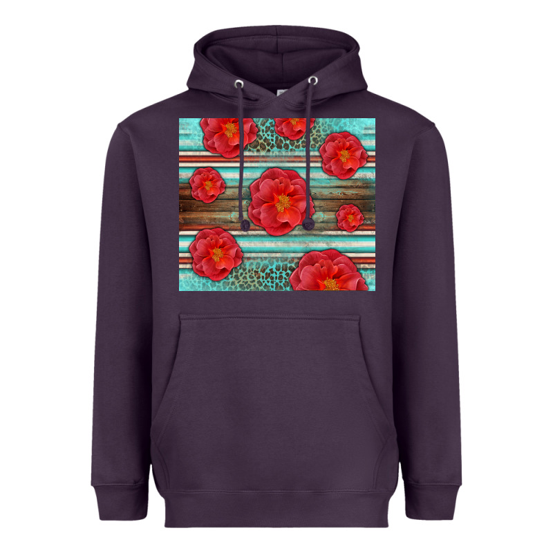 Western Roses Heavyweight Hoodie by LillyAllenDesigns | Teevron
