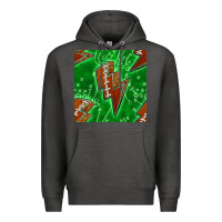 Charcoal Heather american football thunder Premium Hoodie - BundleAndBundleShop