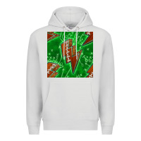 Dove Grey american football thunder Premium Hoodie - BundleAndBundleShop
