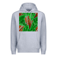 Heather Grey american football thunder Premium Hoodie - BundleAndBundleShop