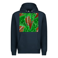 Navy american football thunder Premium Hoodie - BundleAndBundleShop