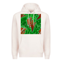 Pale Pink american football thunder Premium Hoodie - BundleAndBundleShop