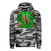 Slate Camo american football thunder Premium Hoodie - BundleAndBundleShop