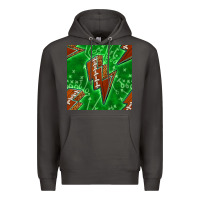 Smoke american football thunder Premium Hoodie - BundleAndBundleShop