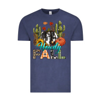 Vintage Denim Howdy Fall Vintage Tee - texasbilliewilder