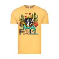 Vintage Mustard Howdy Fall Vintage Tee - texasbilliewilder
