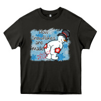 Asphalt how snowflakes are made winter christmas Heavy Core Tee - MaliasSmallBusiness