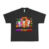 Pigment Black happy hallothanksmas goats Urban Heavy Tee - texasbilliewilder