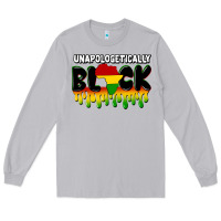 Moon Dust unapologetically black Long Sleeve Tee - CowGirlArtShop