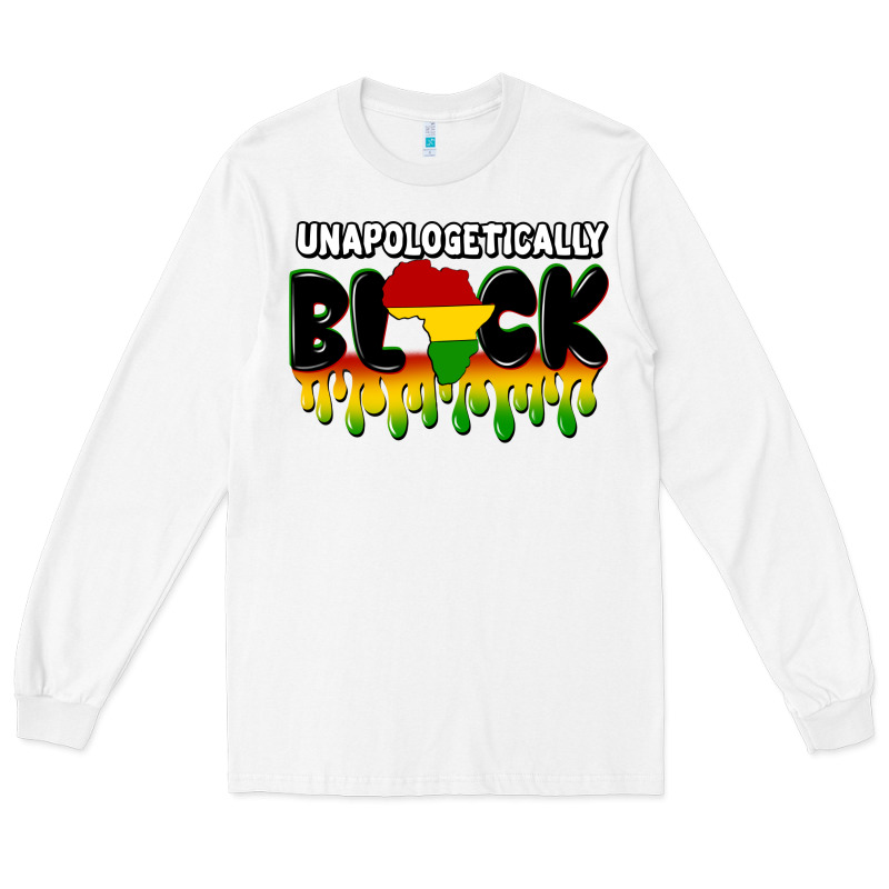 Unapologetically Black Long Sleeve Tee by CowGirlArtShop | Teevron