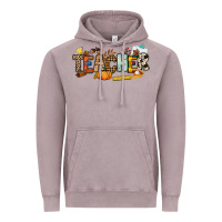 Vintage Zinc Fall Teacher Vintage Hoodie - NancyCooperArtShop