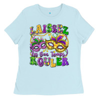 Baby Blue laissez les bon temps rouler Ladies Tee - LillyAllenDesigns