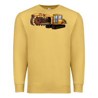 Antique Gold Thencher Chain Premium Sweatshirt - LillyAllenDesigns
