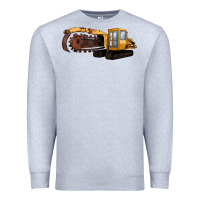 Heather Grey Thencher Chain Premium Sweatshirt - LillyAllenDesigns