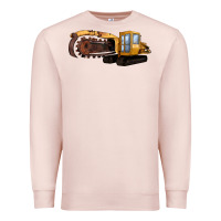 Pale Pink Thencher Chain Premium Sweatshirt - LillyAllenDesigns