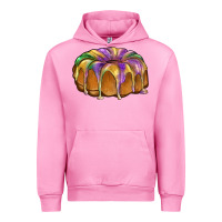 Fuchsia Pink king cake Urban Hoodie - BarkalooDesign