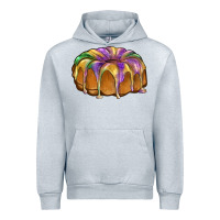 Heather Grey king cake Urban Hoodie - BarkalooDesign