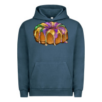 Pigment Midnight Navy king cake Urban Hoodie - BarkalooDesign
