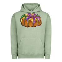 Pigment Oil Green king cake Urban Hoodie - BarkalooDesign