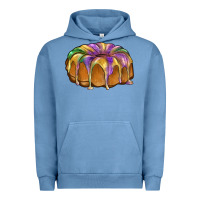 Pigment Pebble Blue king cake Urban Hoodie - BarkalooDesign