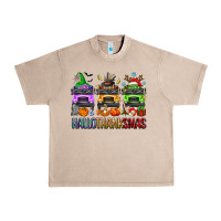 French Oak hallothanksmas school bus Urban Heavy Tee - texasbilliewilder