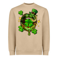 Mushroom St. Patrick's Day lip Heavyweight Sweatshirt - FaDigitalArtStudio