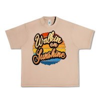 Burro Walking on Sunshine Urban Heavy Tee - JahusDesignShop