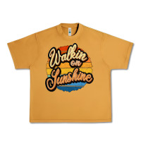 Peanut Butter Walking on Sunshine Urban Heavy Tee - JahusDesignShop