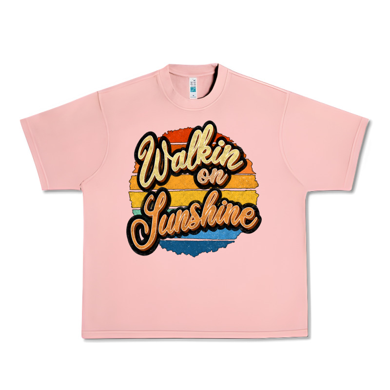 Walking On Sunshine Urban Heavy Tee by JahusDesignShop | Teevron