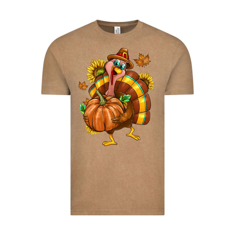 Thanksgiving Turkey Vintage Tee by texasbilliewilder | Teevron