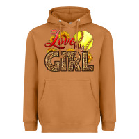 Meerkat Love My Girl Softball Heavyweight Hoodie - LillyAllenDesigns