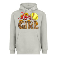 Moon Dust Love My Girl Softball Heavyweight Hoodie - LillyAllenDesigns