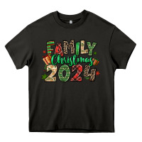 Asphalt family christmas 2024 Heavy Core Tee - MaliasSmallBusiness