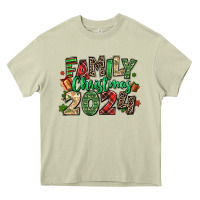 Mossy family christmas 2024 Heavy Core Tee - MaliasSmallBusiness